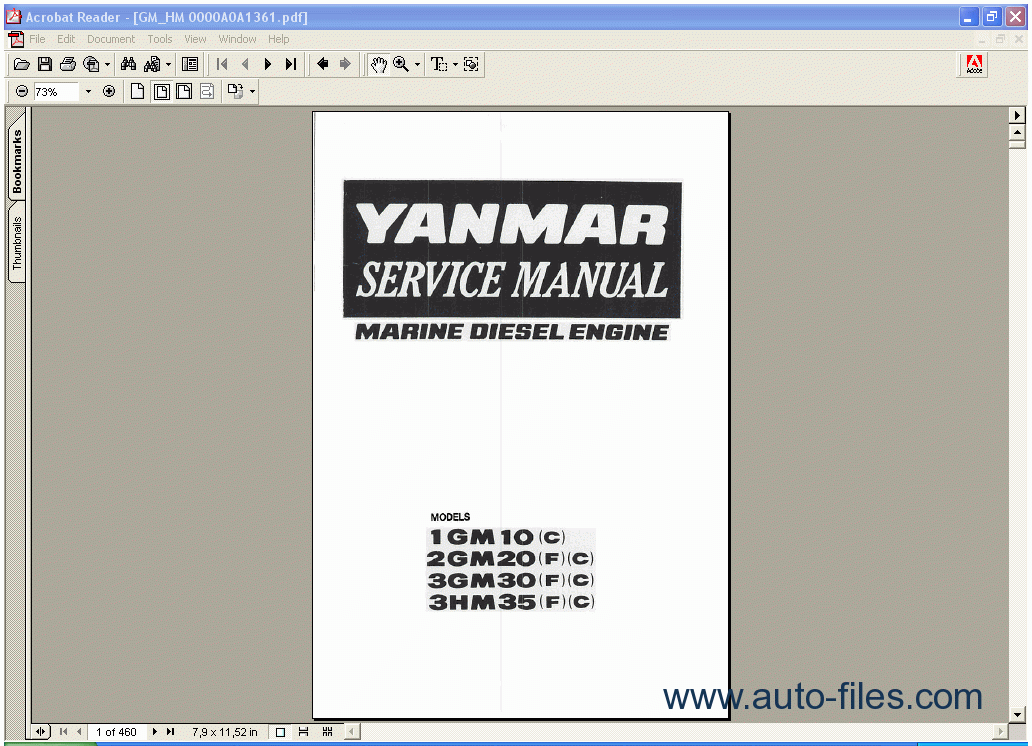 Yanmar B27 Manual Download